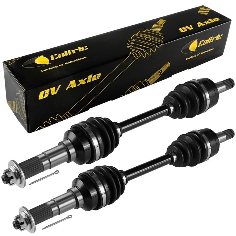 Front Left And Right CV Joint Axles for Yamaha Kodiak 400 YFM400FW 4WD 1993-98