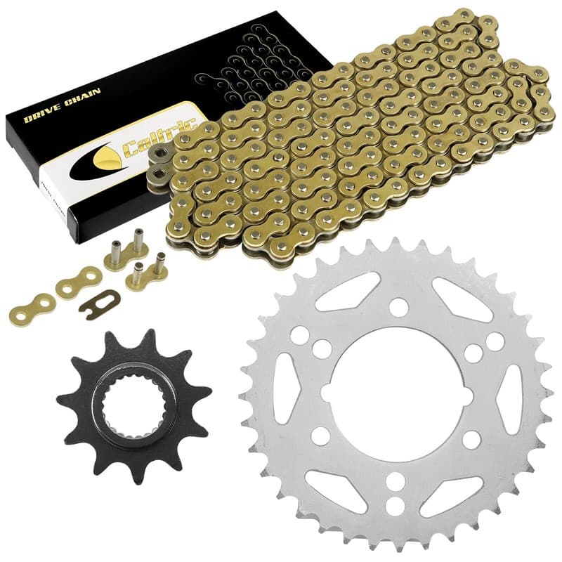 Drive Chain & Sprockets Kit for Polaris Trail Blazer 250 2001 2002 2003