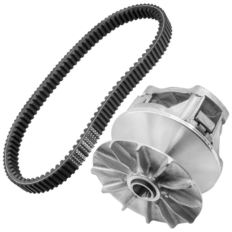 Caltric Primary Drive Clutch With Aramid Belt For Polaris RZR 4 XP 900 2012-2013