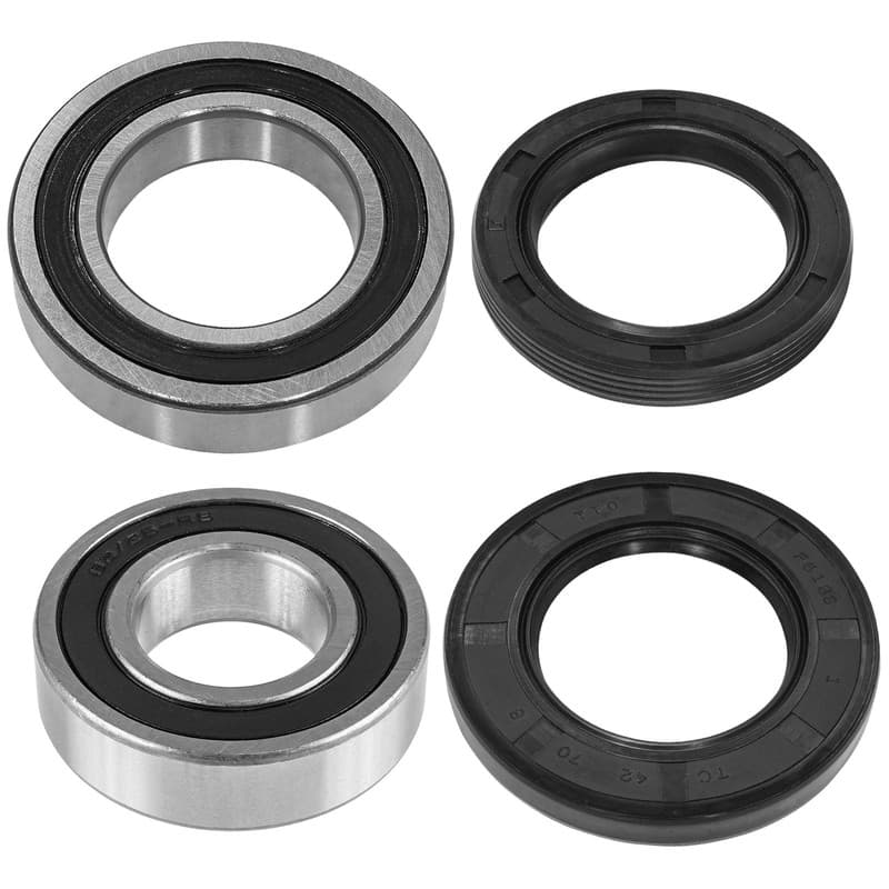 Rear Wheel Ball Bearings Seals Kit for Yamaha Wolverine 350 YFM350 1995 1997 98