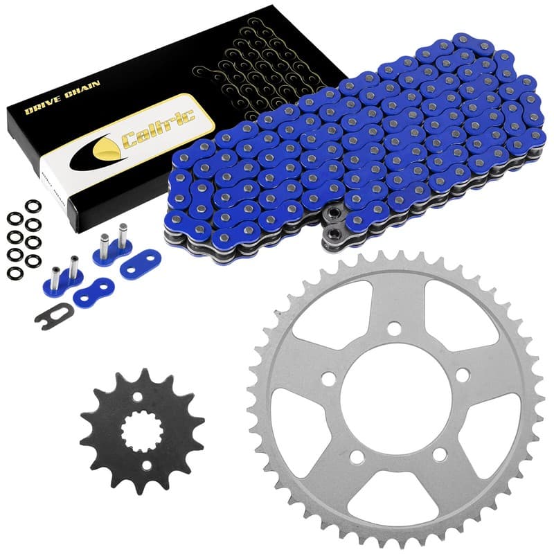 Blue O-Ring Drive Chain & Sprockets Kit for Suzuki GSX600F Katana 600 1992-1997