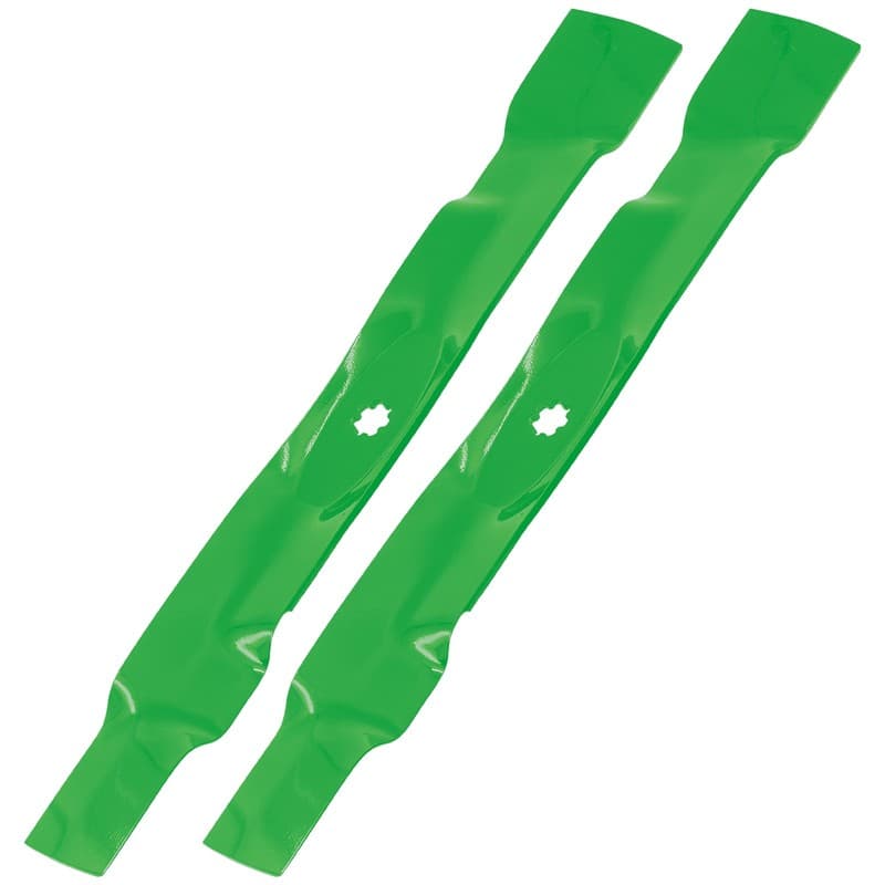 Caltric 21 3/8 inch 7 Point Star 42X" Deck Mulching Blade For John Deere