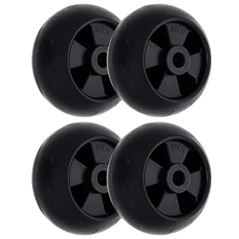 8TEN Deck Wheel For John Deere GX345 X500 LX188 LX172 M111489 AM133602 4 Pack