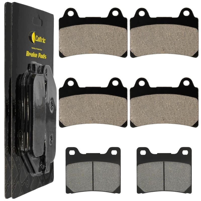 Front Rear Brake Pads for Yamaha FZR1000 FZR1 Genesis 1987 1988 Front Rear Pads