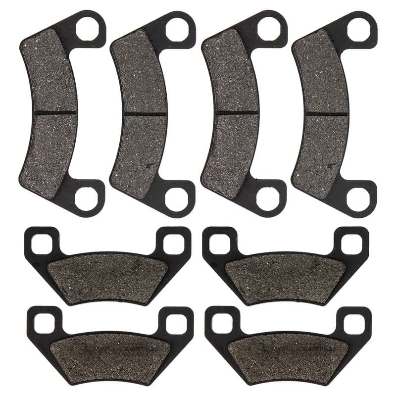 Brake Pad Kit for Arctic Cat Wildcat Sport 700 1436-811 Front Rear Semi-Metallic