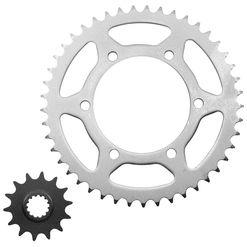 Front & Rear Sprockets for Kawasaki EX250R Ninja 250R 2008 2009 2010 2011 2012
