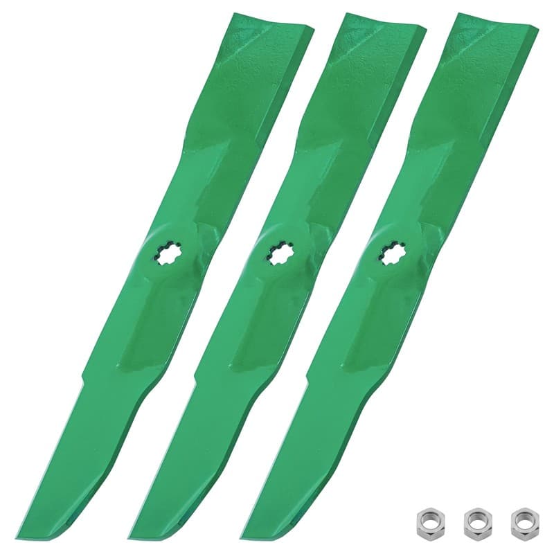 54" Deck Blade with Nut For John Deere 190C D170 LA150 LA175 E180 G110 S180