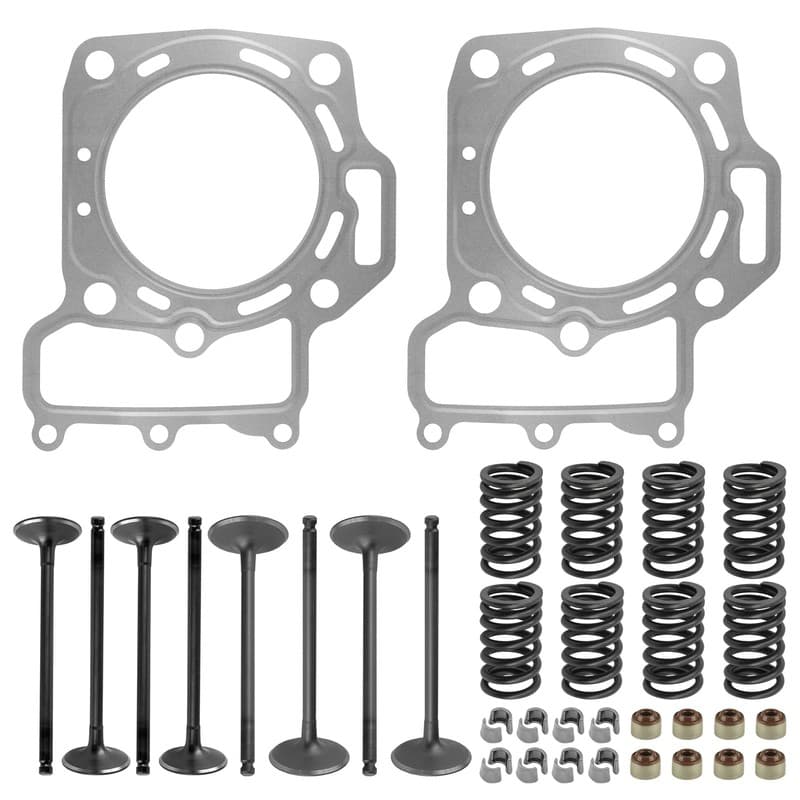 Cylinder Intake Exhaust Valve Kit for Kawasaki Brute Force 650 KVF650D 2005-13