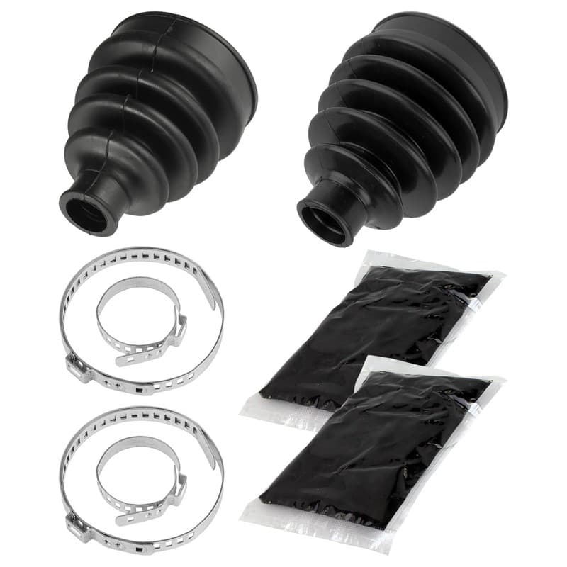 Front Axle Inner Outer CV Boot Kit for Can-Am Outlander Max 400 Xt 2006-2012