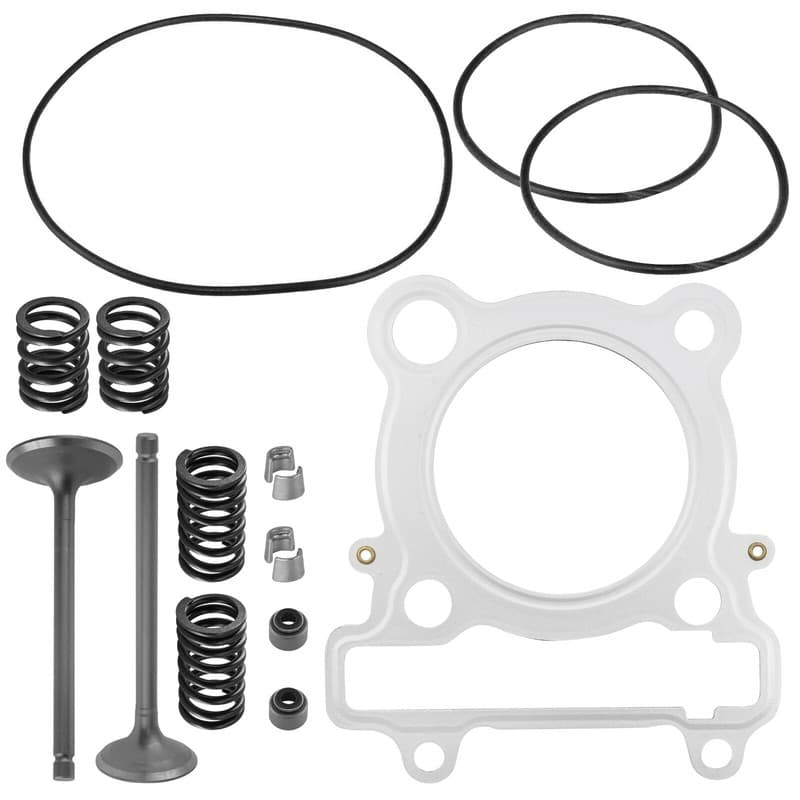 Cylinder Head Exhaust Intake Valve Kit for Yamaha Raptor 250 YFM250R 2008-2013