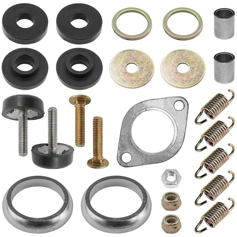 Exhaust Muffler Gasket Kit for Polaris Ranger 500 2X4 4X4 6X6 2004 2005