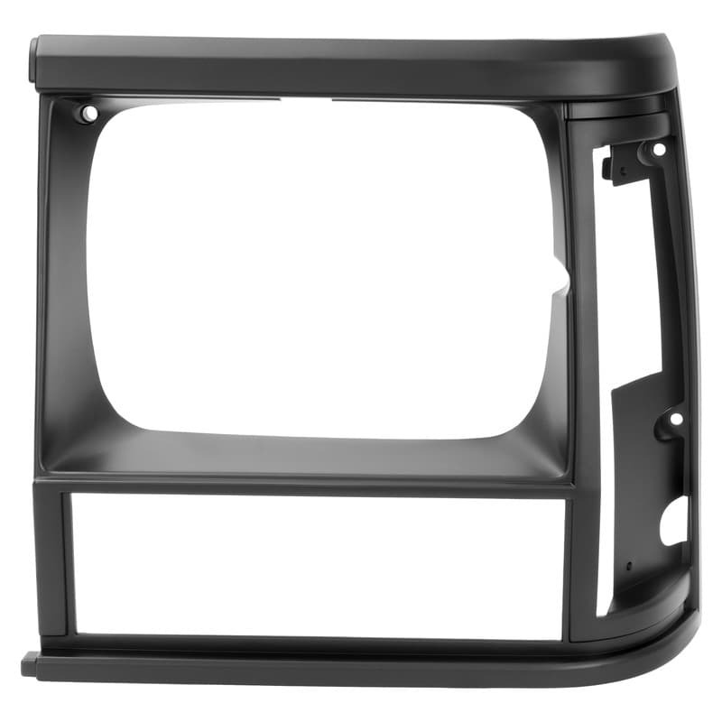 Black Headlight Headlamp Cover Door Bezel For Jeep Cherokee &Comanche 1991-1996