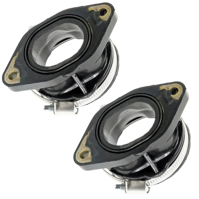 2 Throttle Body Intake Manifold Boot Adapter For Polaris Ranger XP 1000 2017-19