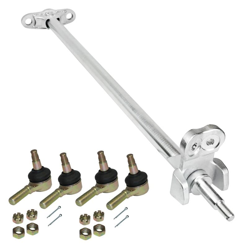 Steering Stem Shaft W/ Tie Rod End Kit for Suzuki LTZ400 Quadsport Z400 2009-14