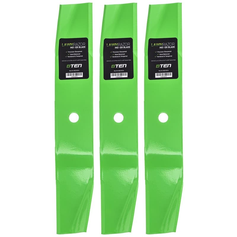 LawnRAZOR Deck Blade Set for Gravely ZT 1844 1944 2044 01593800 3-Pack