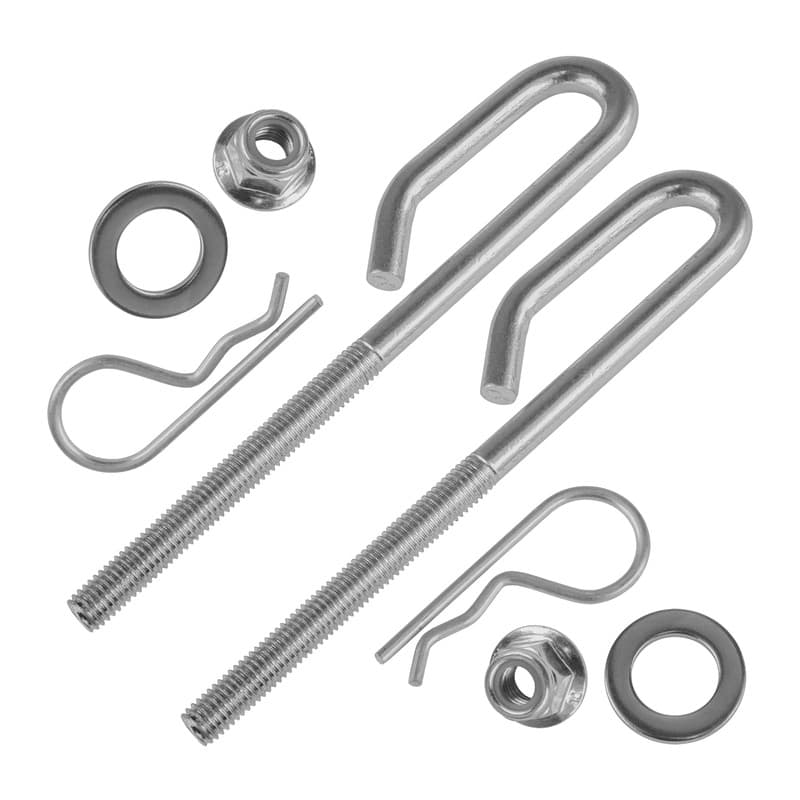 2 Deck Lift Bolt Rod Nut Pin Washer for John Deere GX21576 GX22587 GX22165