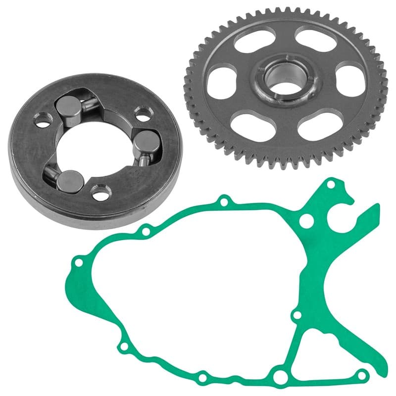 Starter Outer Clutch And Idler Gear Set For Yamaha Trailway 200 TW200 1987-2017