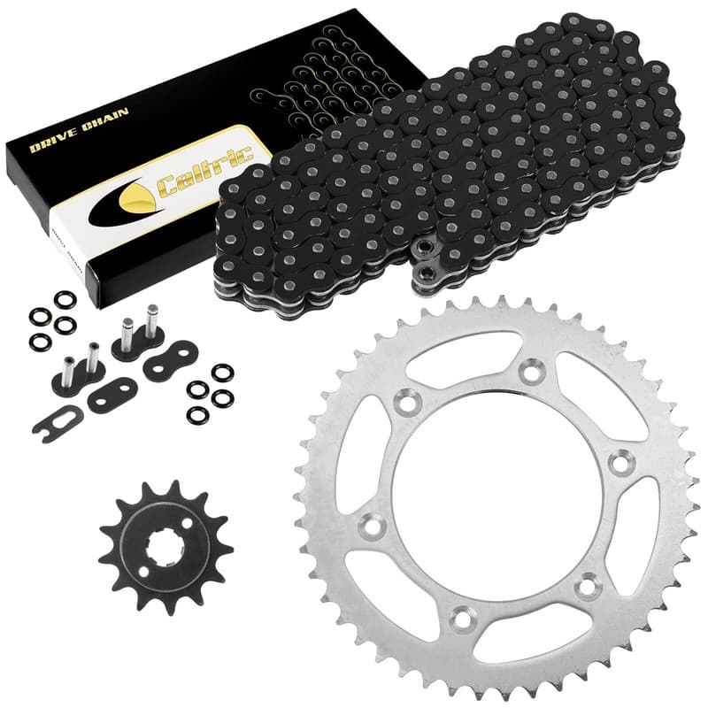 Black O-Ring Drive Chain & Sprocket Kit for Honda CRF150F 2006-2017