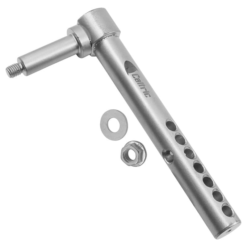Caltric AM120680 Deck Wheel Arm for John Deere GX335 X324 2210 4010 Front Right