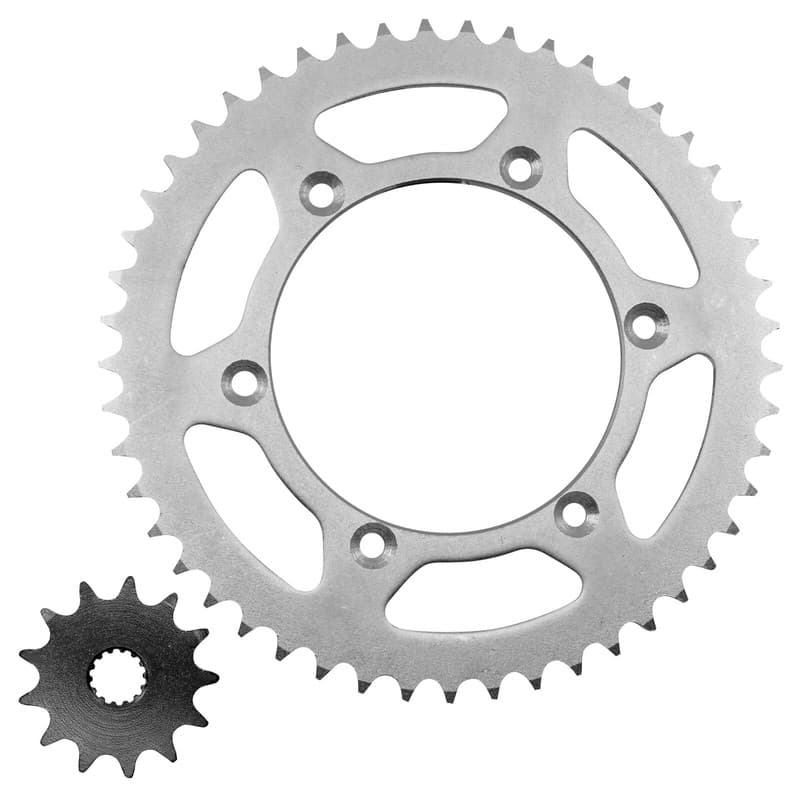 Front & Rear Sprockets Kit for Yamaha YZ125 2002 2003 2004
