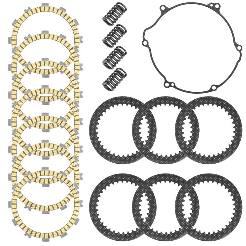 Caltric Clutch Friction and Steel Plates Kit for Kawasaki KX125 KX 125 1994-1996