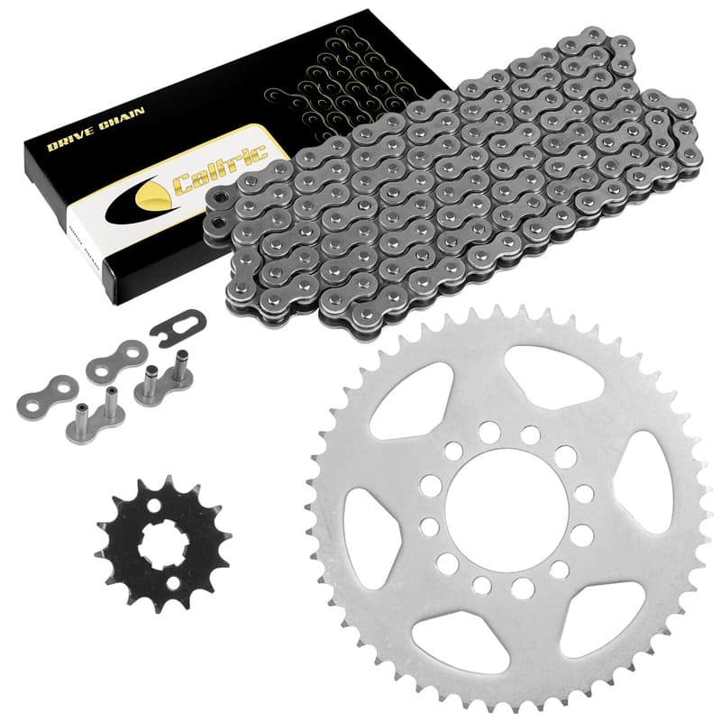 Drive Chain & Sprockets Kit for Yamaha TW200 Trailway 200 1987-1994