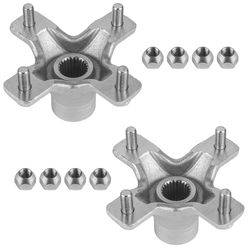 2x Rear Left Or Right Wheel Hub w/ Lug Nuts for Honda TRX400EX Sportrax 2002-08
