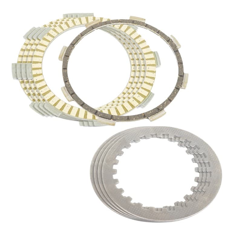 Clutch Friction And Steel Plates for Honda NX125 1988 1989 1990