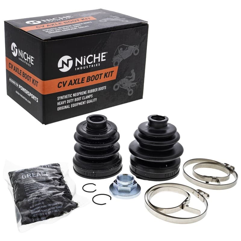 NICHE Front Rear CV Axle Boot Kit for Yamaha Grizzly 700 Hunter 3B4-2510G-00-00