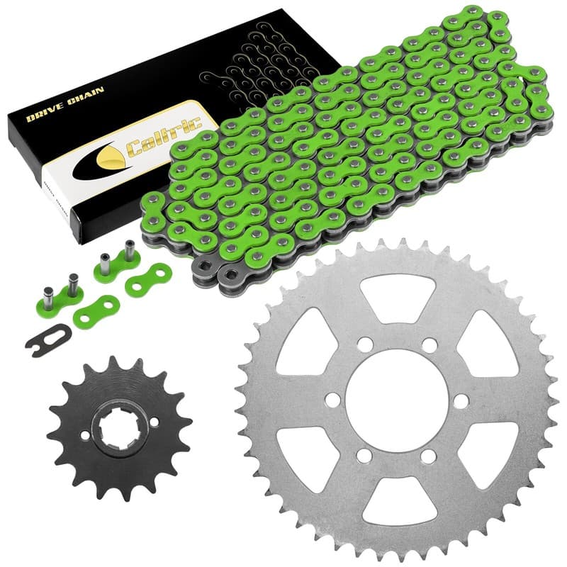 Drive Chain & Sprockets Kit for Yamaha XJ550 Maxim 1981-83 / XJ550R Seca 1982 83