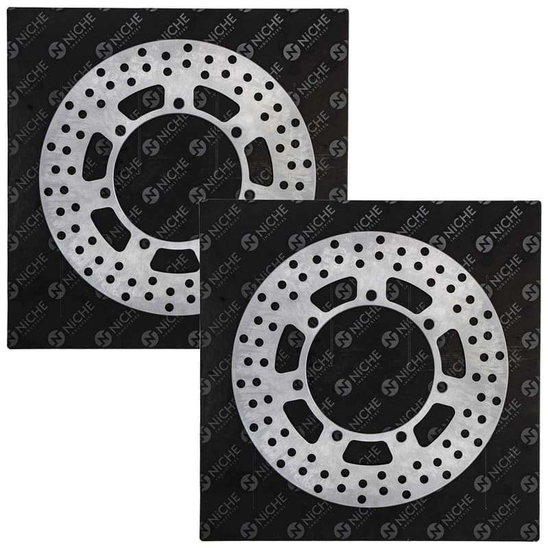 NICHE Front Brake Rotor Set for Kawasaki Vulcan 1500 Classic 41080-1447-CM