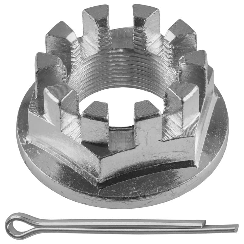 Rear Axle Nut W/Pin For Honda TRX420FM TRX420FPM Rancher 420 4X4 2007-2017