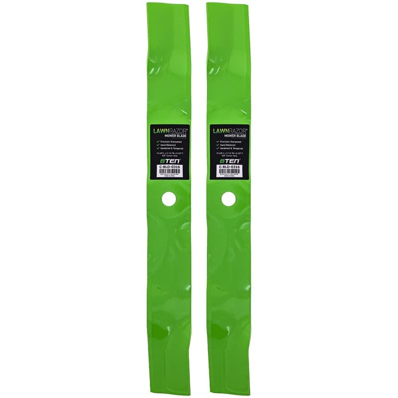 LawnRAZOR Blade John Deere Sabre 1338G 1538 38 Inch Deck GX00166 Mulching 2 Pack