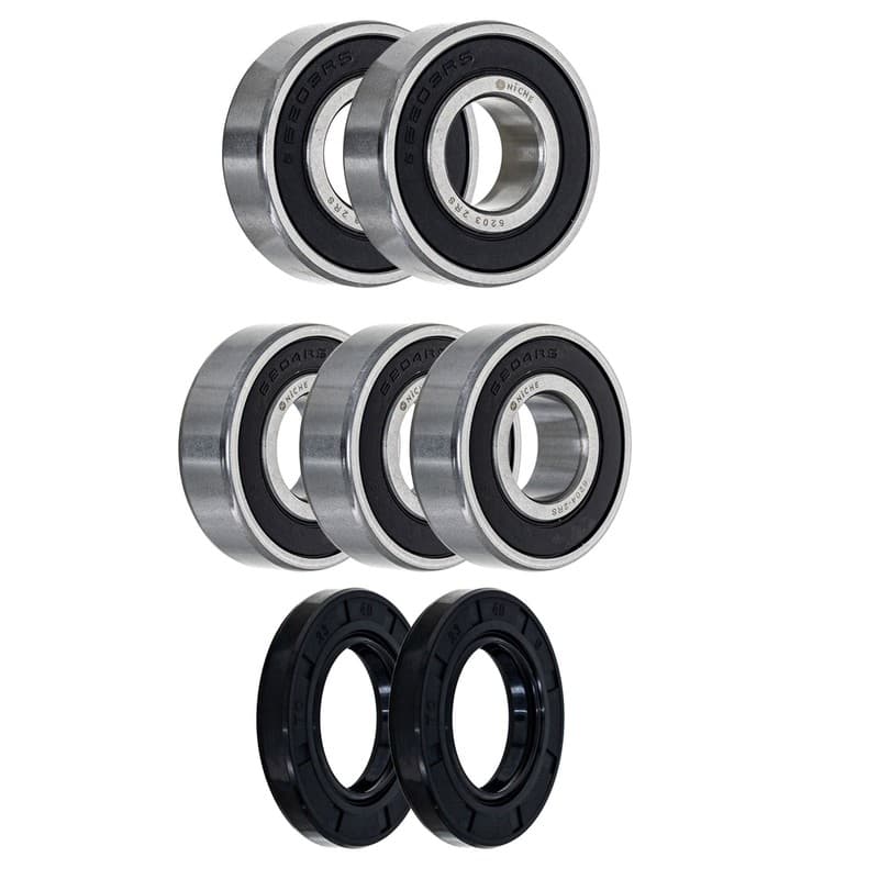 NICHE Wheel Bearing Seal Kit for Suzuki GSX1100G VL1500 Intruder 6203-2RS