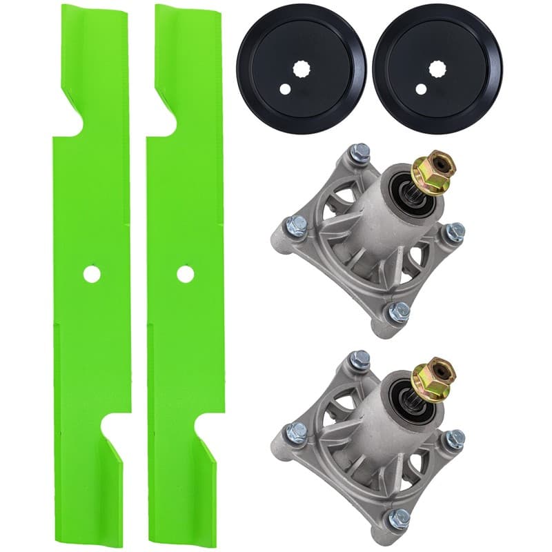 8TEN Blade Spindle Kit for Hustler Raptor EX 42-Inch Deck 793935 604214 603987