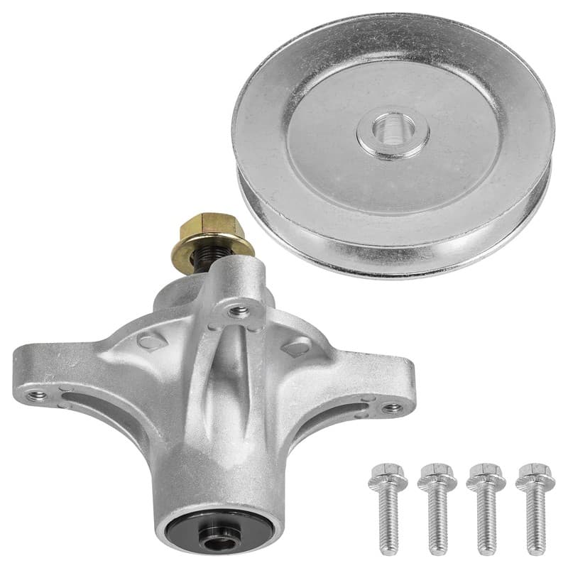 50" Deck Spindle & Pulley for Exmark QTS691KA502 QTS708GEM50200 QTS725GKC50200