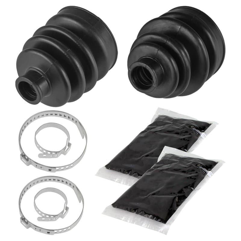 Front Axle Inner Outer CV Boot Kit for Yamaha Big Bear 400 YFM400F 4X4 2002-06
