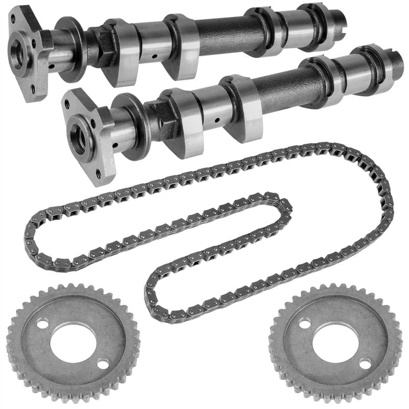 Fits Polaris RZR XP 4 900 Intake Exhaust Camshaft w/ Timing Chain Sprocket 12-13