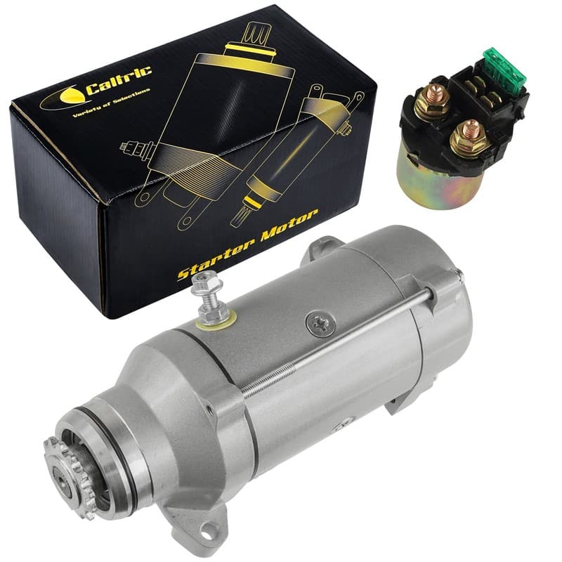Starter & Relay Solenoid for Honda GL1100 Gold Wing 1084cc Engine 1980-1982