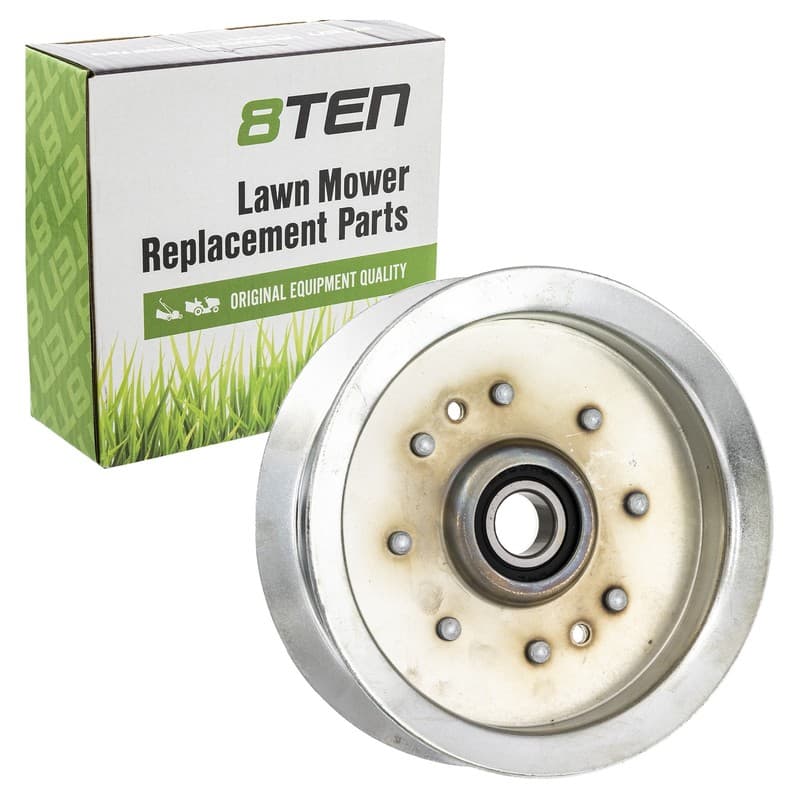 8TEN Flat Idler Pulley for John Deere LA100 LA105 LA110 LA115 D140 MTD Cub Cadet