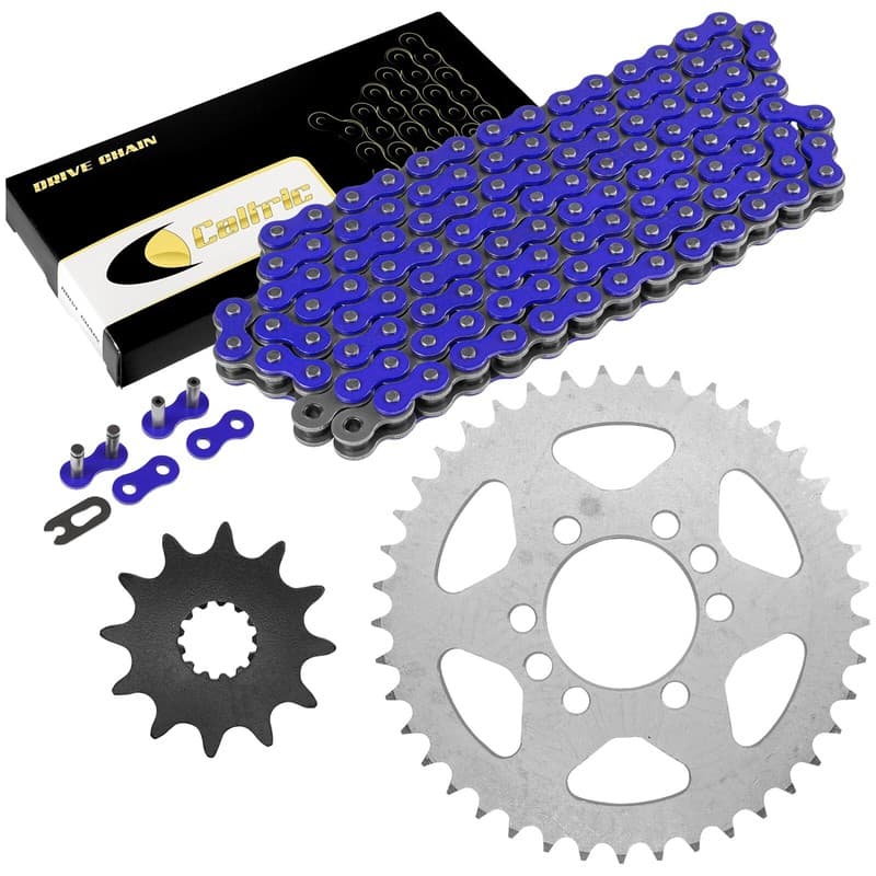 Blue Drive Chain And Sprockets Kit for Suzuki LT230S Quadsport 230 1985-1988