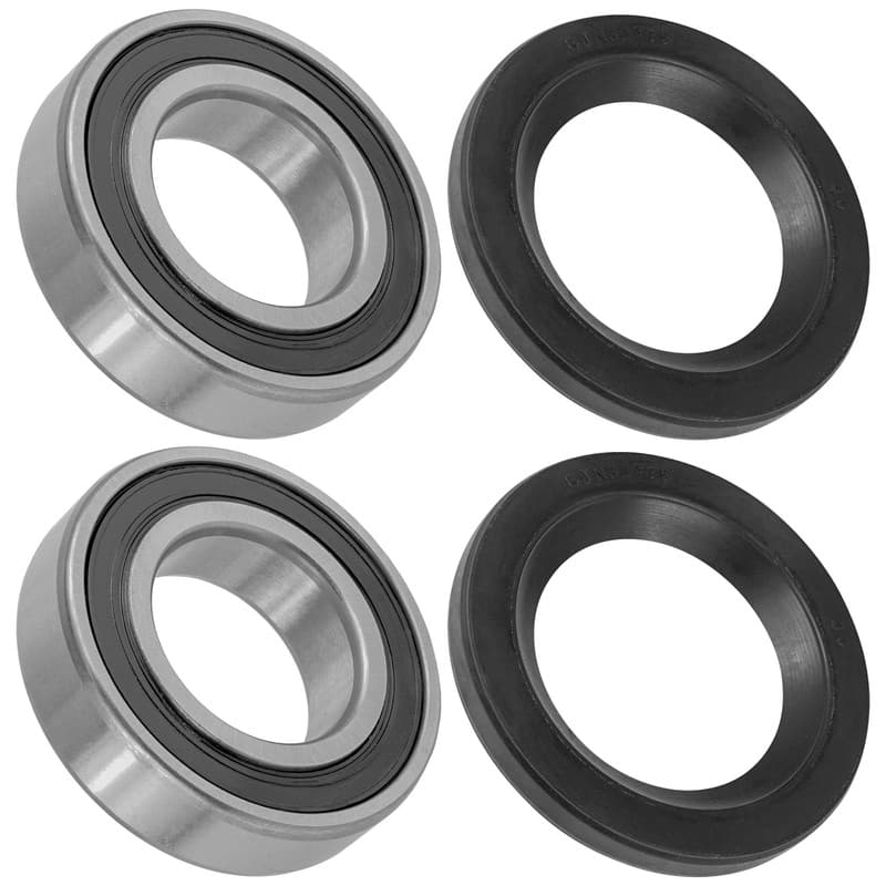 Front Wheel Ball Bearings Seals Kit for Kawasaki ZX-6R Ninja ZX600 1998-02 2007