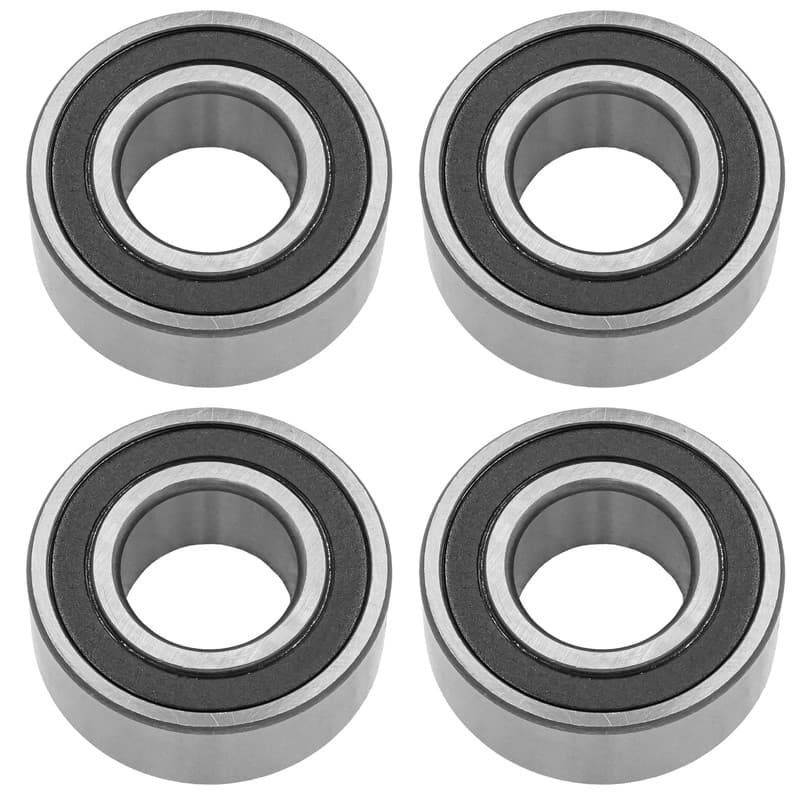 Caltric 5206-2RS 52062RS 3206-2RS Double Row Ball Sealed Bearings 30x62.2x23.8