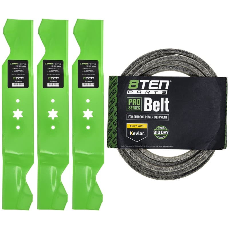 Deck Kit Blade Belt for Cub Cadet SLT1554 LGT1054 LGTX1054 MTD SLT-5400 54 Inch
