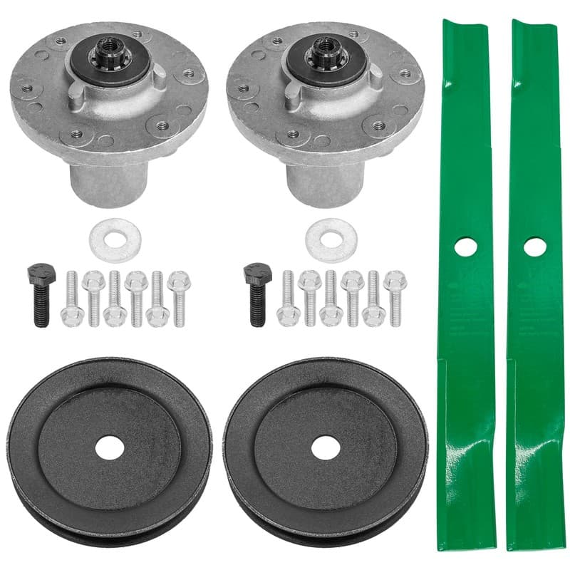 42" Deck Spindle w/ Pulley & Blade for Snapper SPX2342 SPX2542 ZTX200 / 84003173