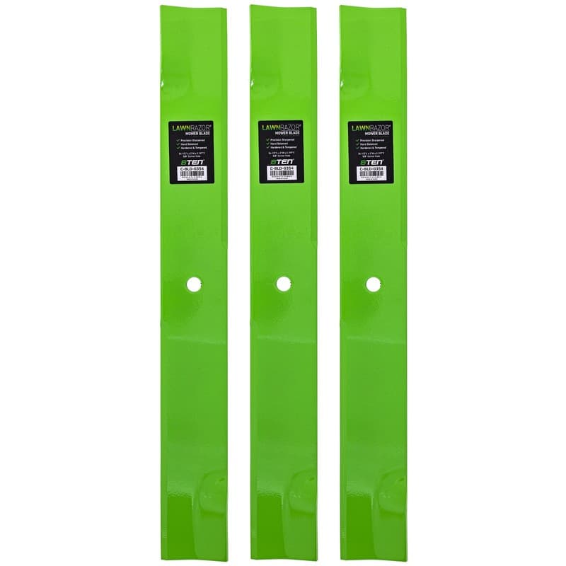 LawnRAZOR Blade for Exmark Lazer Z LC AC XP XS 72 Inch 103-2511 Low Lift 3 Pack