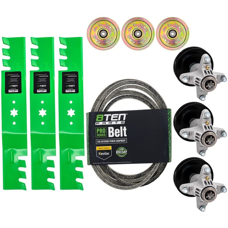 8TEN Deck Rebuild Kit for Craftsman ZTL8000 54 Inch 942-0677B 918-0671 954-04138