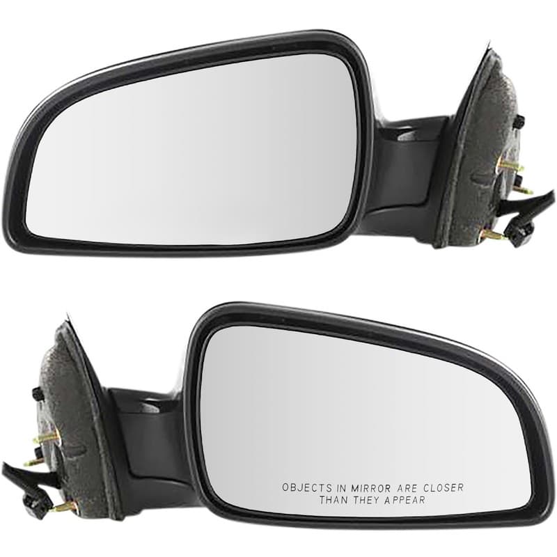 Power Mirror For 2008-2012 Chevrolet Malibu Paintable Manual Folding Set Of 2