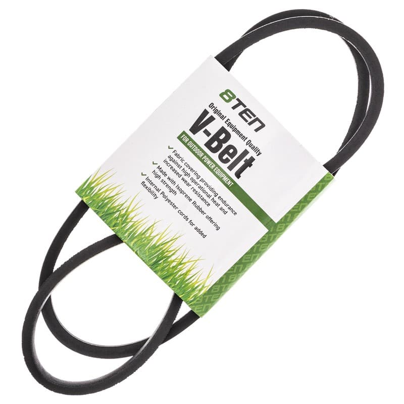 8TEN Hydro Pump Drive Belt for Hustler Super Z ATZ XR7 781443 Zero Turn