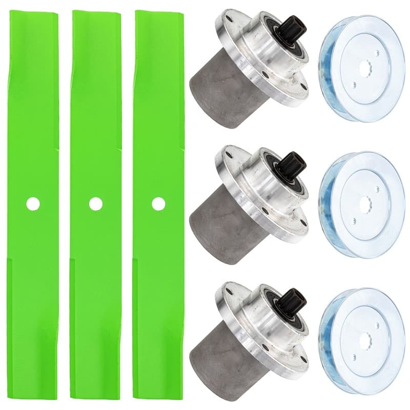 8TEN Blade Spindle Kit for Hustler FasTrak RD with 54-Inch 601124 783506 604664